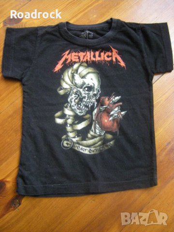 Детски метал фанелки Metallica и AC/DC, снимка 2 - Детски Блузи и туники - 40476238