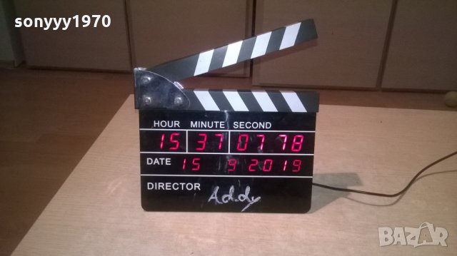 DIRECTOR-КЛАПА СНИМАМЕ-GERMANY-23Х20СМ, снимка 4 - Други - 26673642