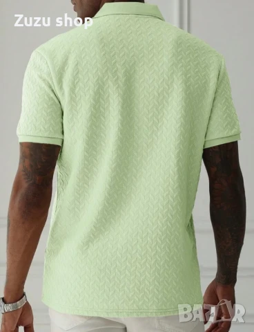 Мъжка тениска с яка, снимка 12 - Тениски - 50814350