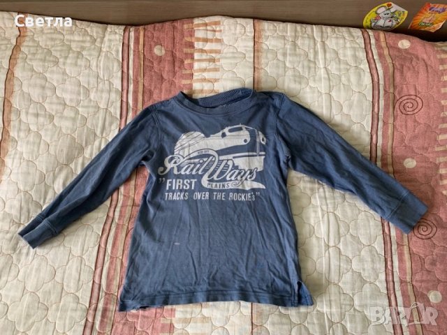 Памучни блузи за ръст 110-116 см., снимка 12 - Детски Блузи и туники - 31064186