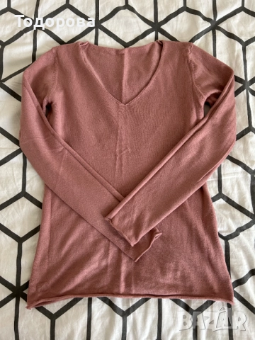 Дамска блуза S/C размер, снимка 4 - Блузи с дълъг ръкав и пуловери - 44883191