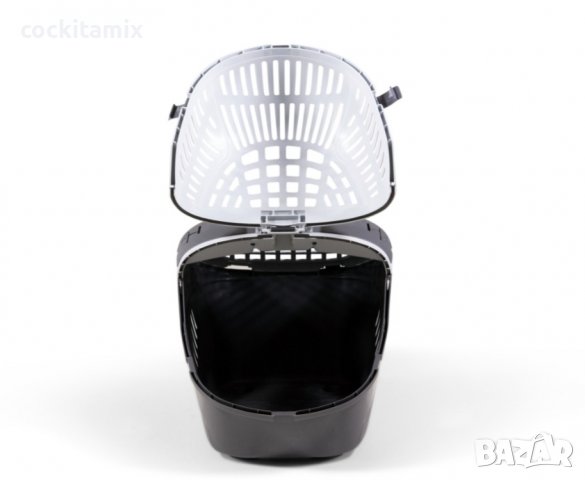 Транспортна чанта Авиор сива  57.5 / 39.5 / 40.5 височина, снимка 2 - За кучета - 37155686