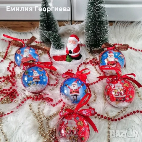 Коледни топки със снимки на най- ниска цена , снимка 6 - Други - 52522117