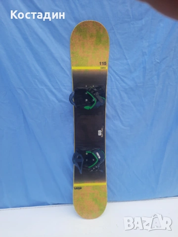 Сноуборд  115см.Elan explore jr с автомати