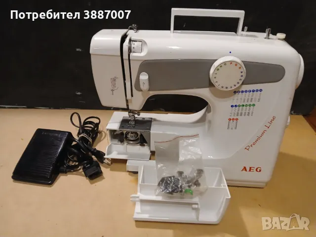 Шевна машина AEG 112701, снимка 2 - Шевни машини - 50434601