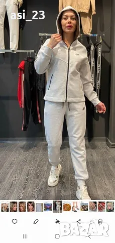 Нови дамски екипи nike tech fleece 