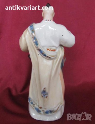 Стара Порцеланова Фигура-Руски Атаман маркирана, снимка 6 - Антикварни и старинни предмети - 27195925