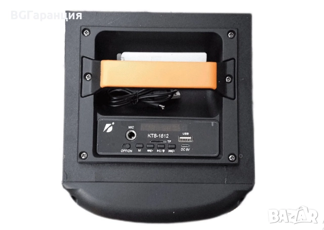 Безжичен високоговорител KTS-1812 с RGB осветление, снимка 2 - Друга електроника - 52263348