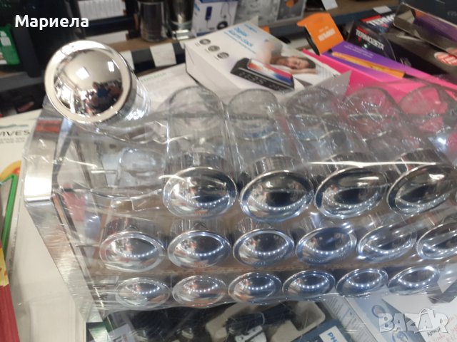 Комплект за подправки 19 части , етажерка за подправки за монтаж на гръб на кухня, снимка 16 - Аксесоари за кухня - 34192350