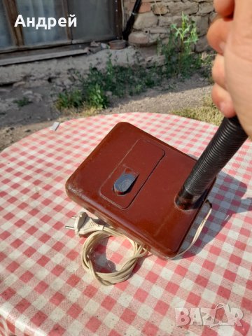 Стара настолна лампа #3, снимка 6 - Антикварни и старинни предмети - 33163889