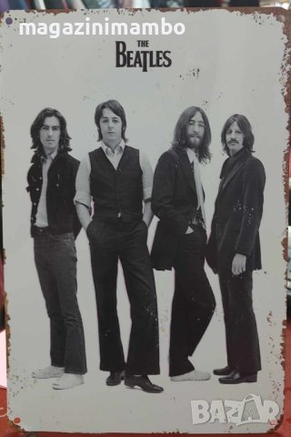 The Beatles-метална табела(плакет), снимка 1 - Китари - 43819784