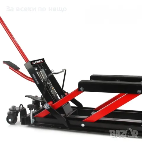 Хидравличен сервизен крик - стойка за ATV 120 - 380 мм HAWEK, снимка 6 - Други инструменти - 50325541