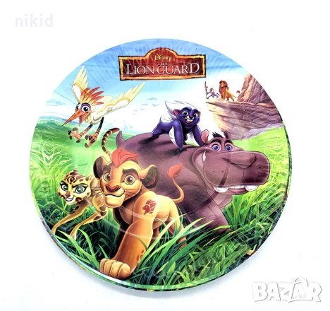 Цар Лъв 10 бр парти чинии чинийки