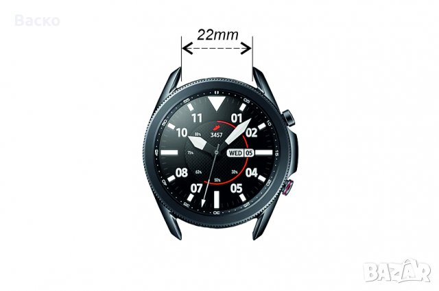 22мм силиконови каишки за Huawei Watch GT2 Pro/ Huawei Watch GT3 46mm, снимка 17 - Каишки за часовници - 37410569