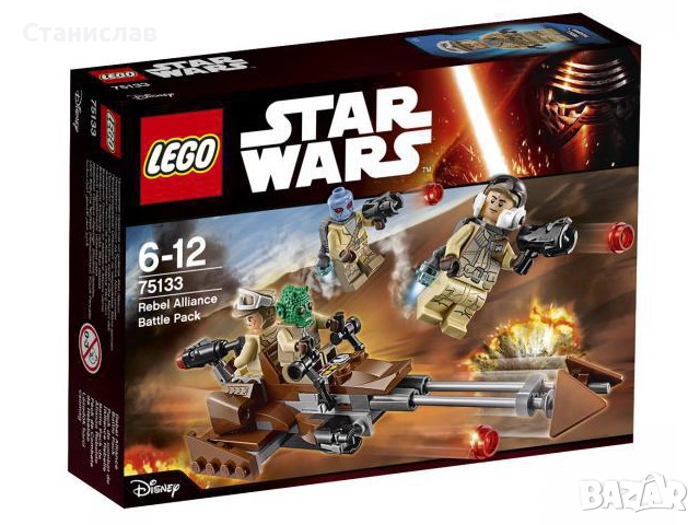 LEGO Star Wars 75133 Rebel Alliance Battle Pack, снимка 2 - Конструктори - 52095620