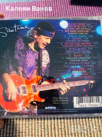 ELO - Santana , снимка 14 - CD дискове - 37131123