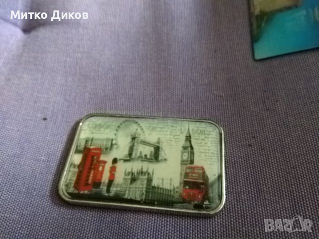 Рим -Колизеум Италия и  Лондон Англия метални магнити, снимка 3 - Колекции - 37619658