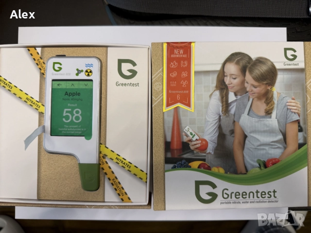Greentest ECO 6 Уред за измерване на нитрати и радиация, снимка 2 - Други - 52693769