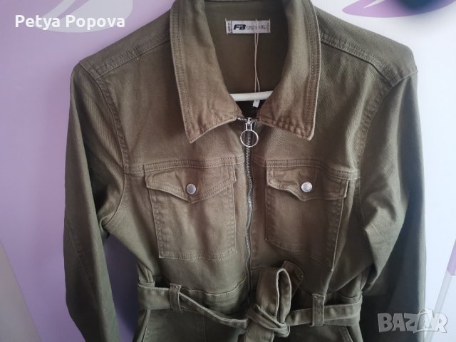 Рокля дънков плат, снимка 2 - Рокли - 39197797