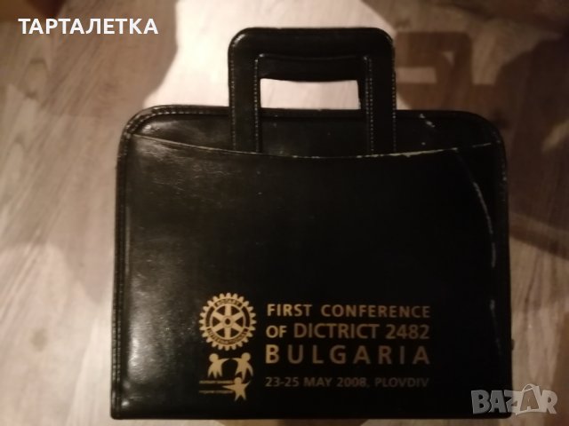 Стара чанта на ротарианци, снимка 1 - Колекции - 43766290