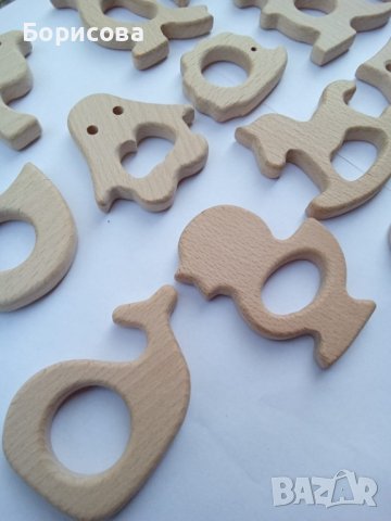 Кутия с 15 броя дървени гризалки, снимка 6 - Други - 37741620