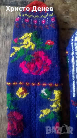 чорапи комплект 2 бр, етно, супер плътна и дебела вълна, уникални, супер качествени и плътни, снимка 3 - Други - 52961344