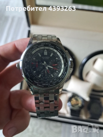 Сет от 5 часовника + кутия за навиване , снимка 7 - Мъжки - 52570117