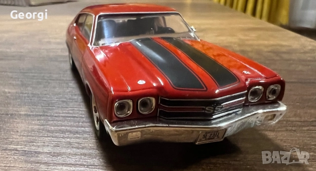 CHEVROLET CHEVELLE SS 454 IXO 1:43, снимка 4 - Колекции - 51949005