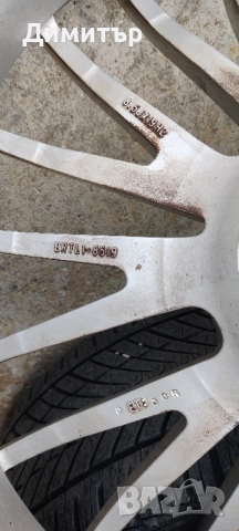 Джанти с гуми за Фолксваген 19 5Х112, снимка 8 - Гуми и джанти - 52096326