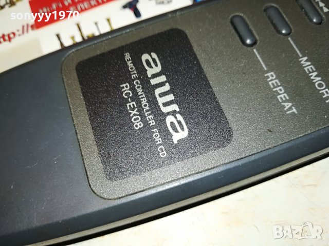 AIWA RC-EX08 REMOTE FOR CD-ВНОС SWISS 1506222034, снимка 5 - Други - 37098862