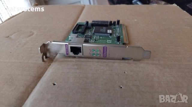 Kingston EtheRX KNE100TX 10/100Mbps PCI Fast Ethernet Adapter Card, снимка 2 - Мрежови адаптери - 53405900