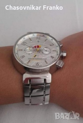 LV Уникален дизайнерски елегантен стилен и марков часовник, снимка 6 - Мъжки - 32348848