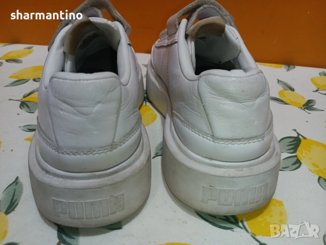 Puma Oslo N 37,5 кожени, снимка 5 - Маратонки - 53359982