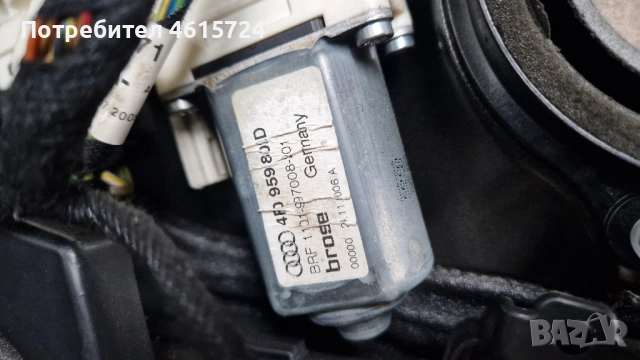 Машинки стъкла Ауди А6 4Ф предни и задни , снимка 2 - Части - 51985379