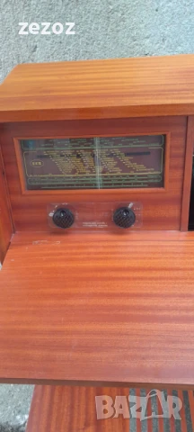 Бар с радио винтидж-DUX, снимка 5 - Шкафове - 50512579