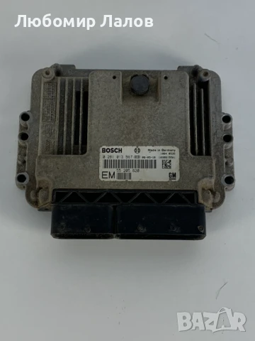 Компютър двигател Oпел Зафира Opel Zafira B (05-11)г. 1.9 CDTI 0281013567 55205620