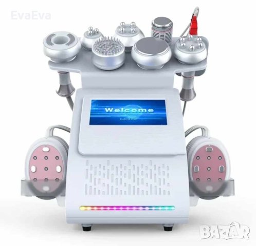 Машина за кавитация 80К, RF, био микроток, криотерапия, EMS  лазер, снимка 1 - Козметични уреди - 42945874