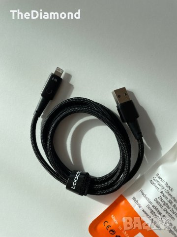 USB кабел за Apple İPhone,İPad 2.4A, снимка 3 - Кабели и адаптери - 43393480