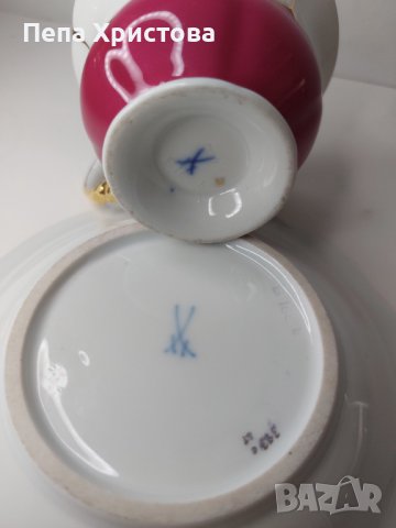 Meissen - B form, снимка 9 - Чаши - 43055562