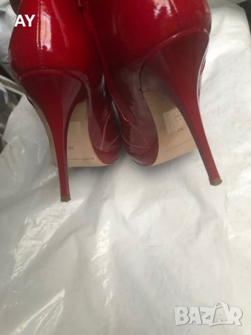 Дамски обувки естествен лак Fornarina, снимка 6 - Дамски обувки на ток - 34879729