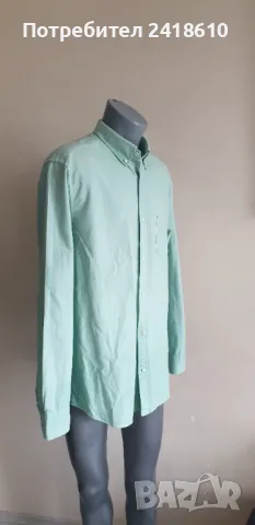 Gant Oxford Regular  Fit Pique Cotton Mens Size XL ОРИГИНАЛ! НОВО! Мъжка Риза!, снимка 3 - Ризи - 48895852