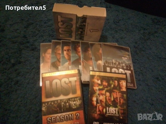 Изгубени Lost Двд Dvd 1-3 сезон, снимка 1 - DVD филми - 43707677