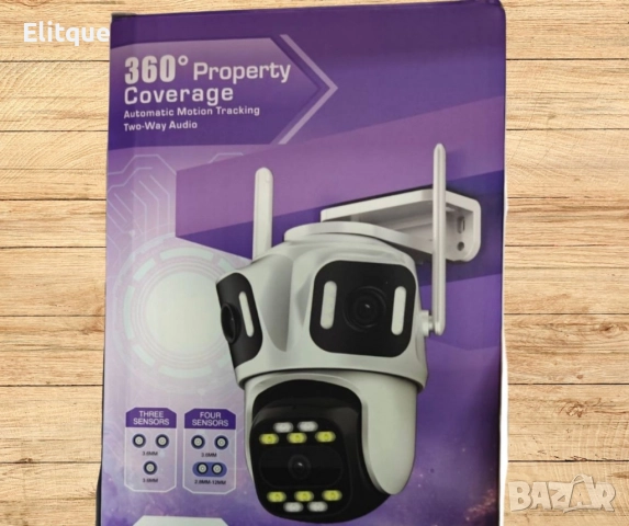 Камера за видеонаблюдение , 2CPU, 360 градуса , 2way audio, снимка 2 - Камери - 52840395