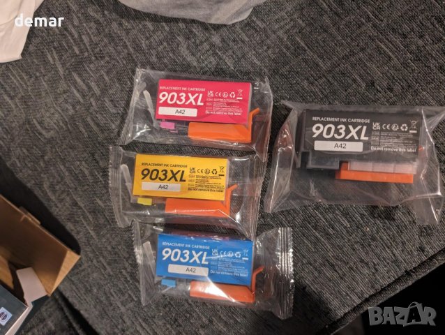 Касети с мастило KINGJET 903XL, съвместими с принтер HP OfficeJet Pro 6960 6950 6970, 4 пакета, снимка 8 - Принтери, копири, скенери - 43573113