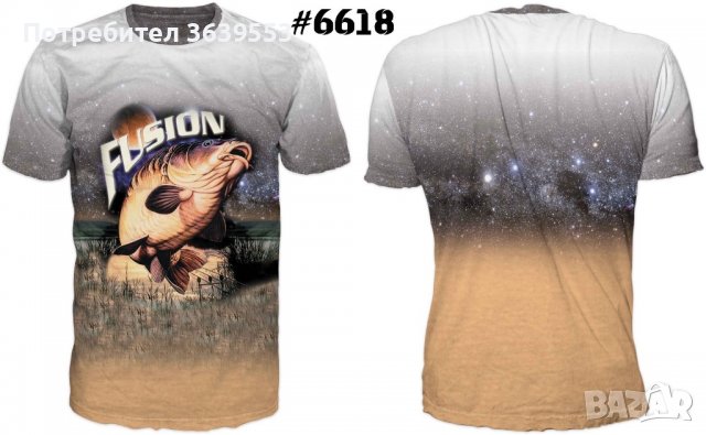 Риболовни тениски, снимка 13 - Екипировка - 39646063