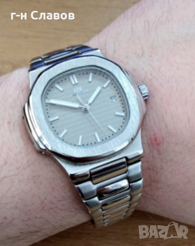  PaulaReis Swiss Automatic / SILVER GREY™, снимка 4 - Мъжки - 32277171