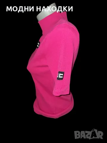 Рипсена Блуза Цикламен цвят, снимка 3 - Тениски - 49797546