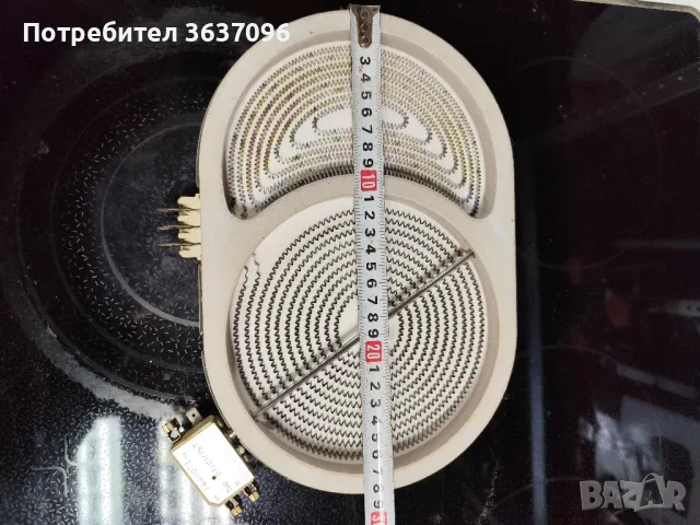 нагревателна плоча за керамичен плот 28/19см, снимка 3 - Печки, фурни - 49688489