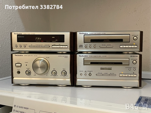 Компонентна аудио система Technics SE-HD51.SL-HD51,RS-HD81,ST-HD51, снимка 9 - Аудиосистеми - 52853030