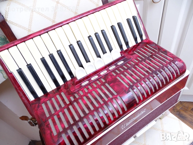 Акордеон Велтмайстер 80 баса, снимка 5 - Акордеони - 52802958